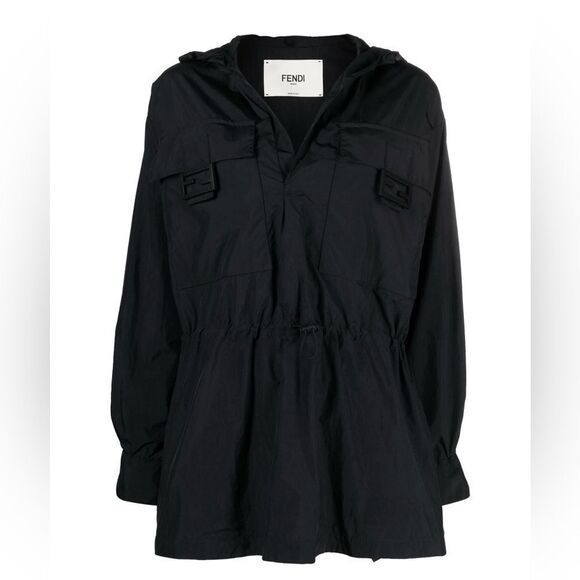 Fendi Women's drawstring-hood jacket - Picture 1 of 10
